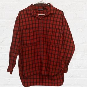 Patagonia‎ Plaid Flannel Cotton Button Up  Women’s Sz Small